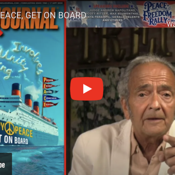 OCCUPY PEACE, GET ON BOARD